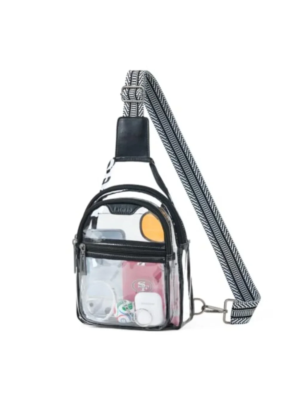 Clear Stadium Approved Crossbody Bag TPU Transparent Concert Purse